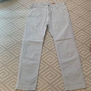 Orvis Mens light gray pants